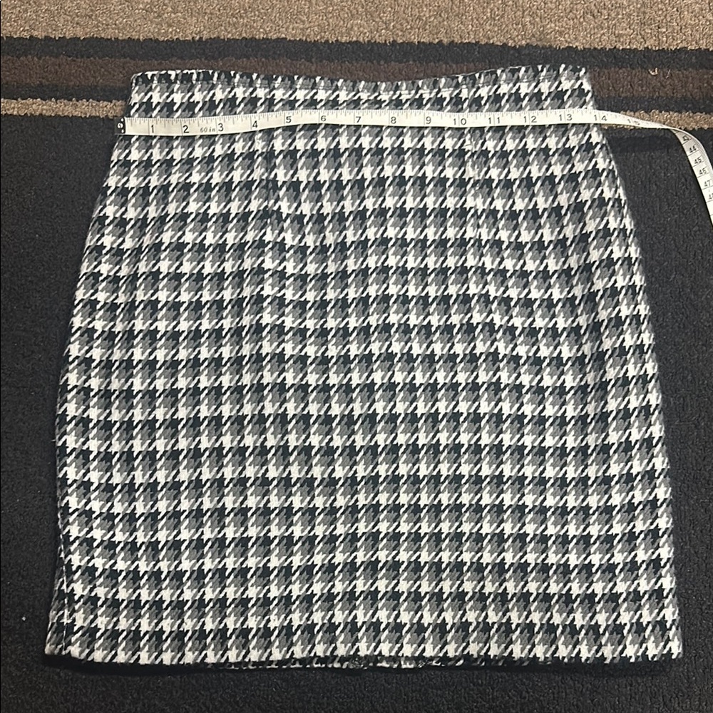 My Michelle Black and White Pencil Mini Skirt